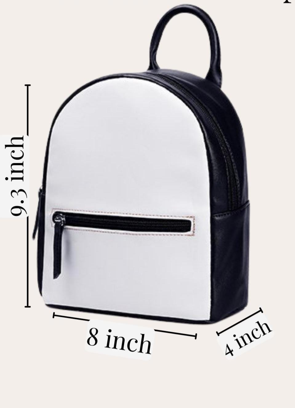Moon Garden PU Leather Backpack: Witchycore Small Purse