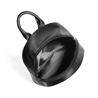 Midnight Raven Backpack: PU Leather Women's Purse
