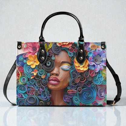 Afro-Centric Floral Handbag