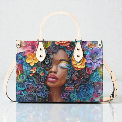 Afro-Centric Floral Handbag
