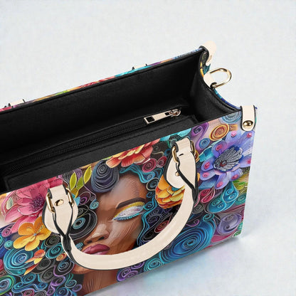 Afro-Centric Floral Handbag