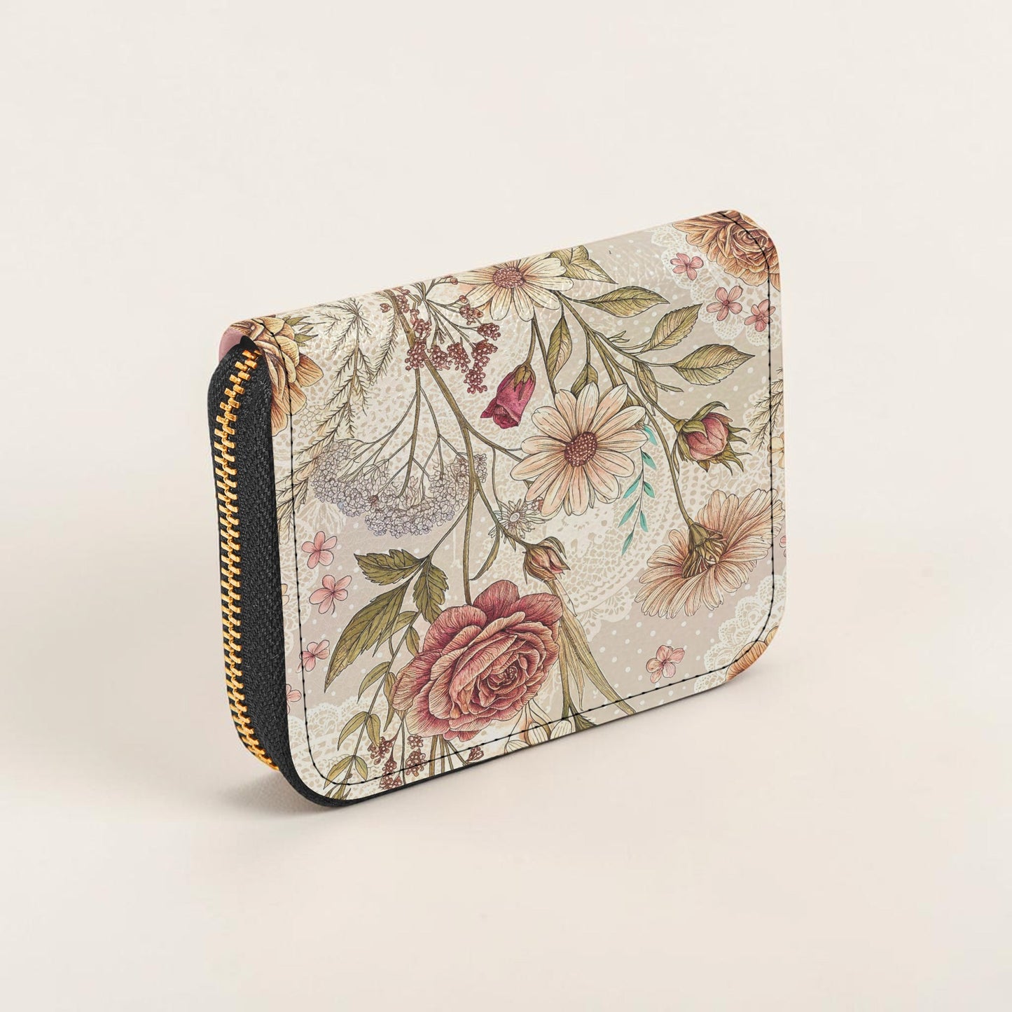 Rosewood Garden Mini Boston Handbag