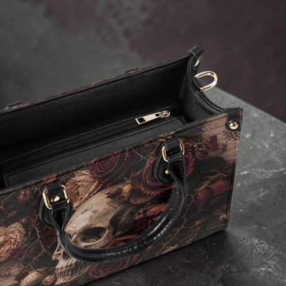 Velvet Remains Handbag - Dark Romance Mood