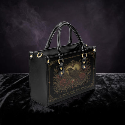 Ravenheart Eternal Satchel – Dark Romance Raven Handbag
