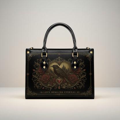 Ravenheart Eternal Satchel – Dark Romance Raven Handbag