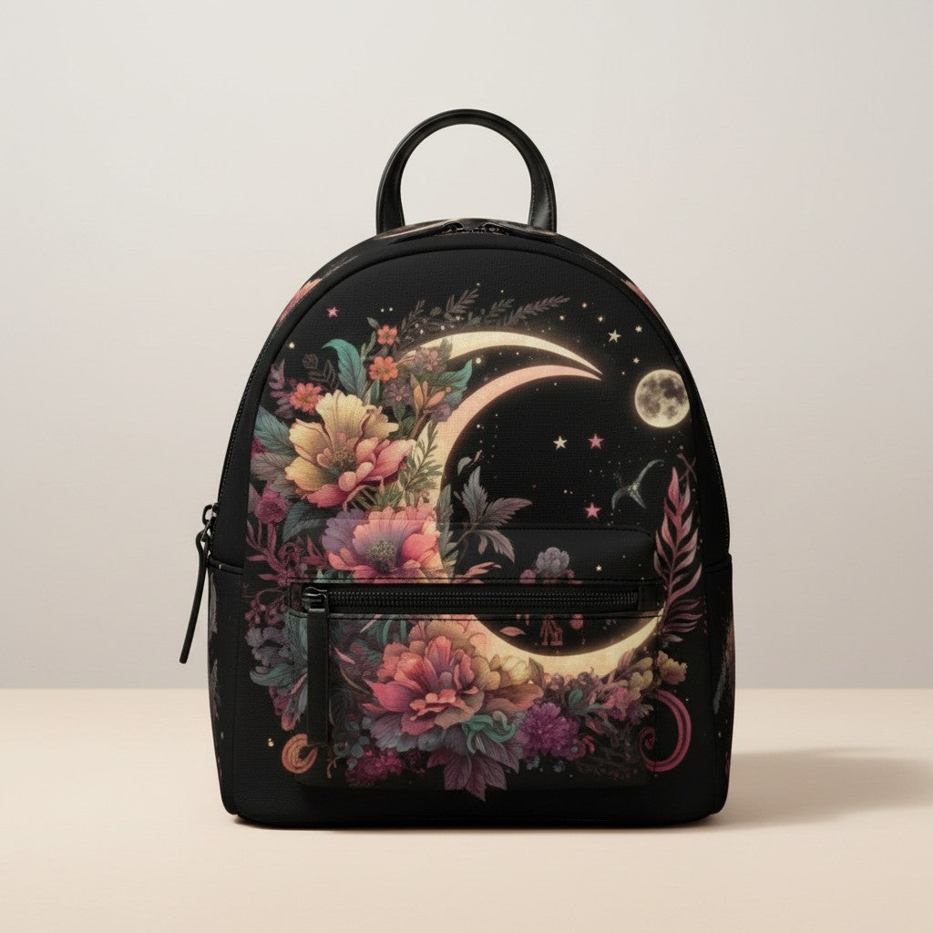 Moon Garden Mini Pack | Vegan leather backpack