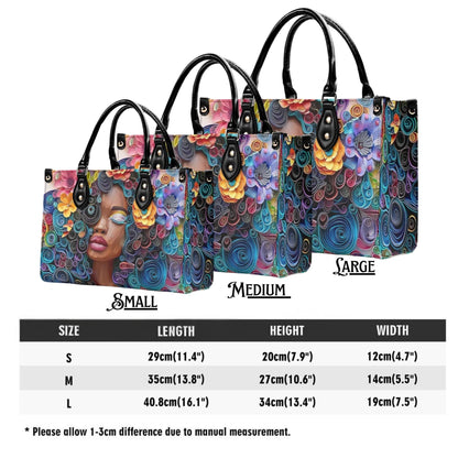 Afro-Centric Floral Handbag