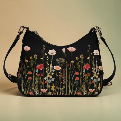 Midnight Bloom Handbag Set