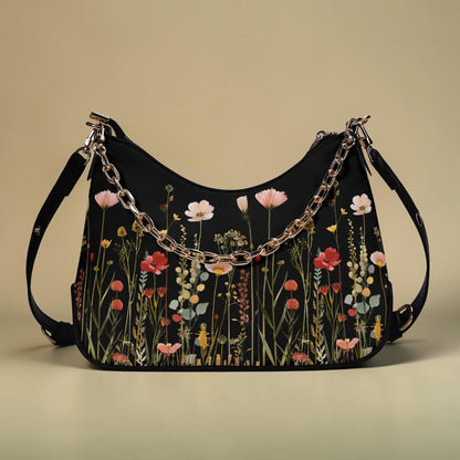 Midnight Bloom Handbag Set