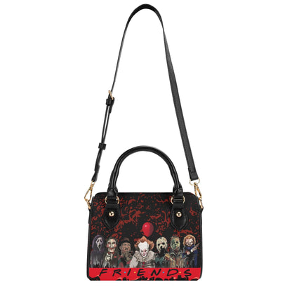 Psycho Friends Boston Bag, Top Handle Satchel