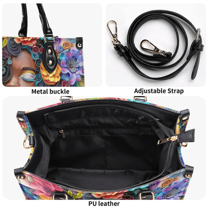 Afro-Centric Floral Handbag