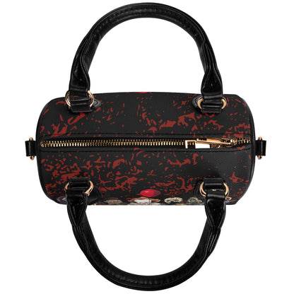 Psycho Friends Boston Bag, Top Handle Satchel