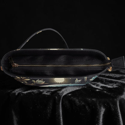 Moon Garden:  Celestial Bucket Shoulder Bag