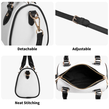 Psycho Friends Boston Bag, Top Handle Satchel