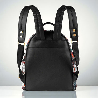 Horror Gazette - Scary Movie Backpack: Spooky PU Leather Purse