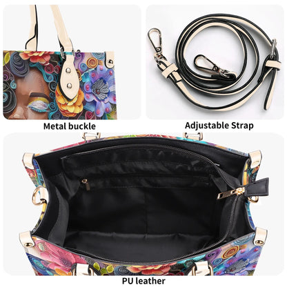 Afro-Centric Floral Handbag