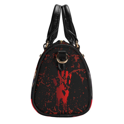 Psycho Friends Boston Bag, Top Handle Satchel