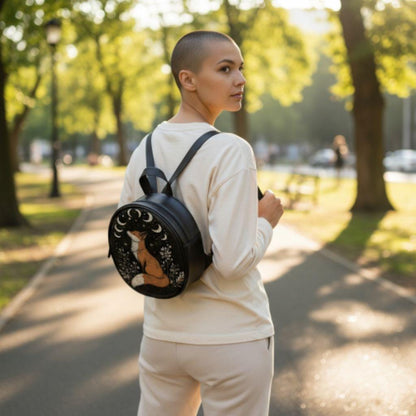 Moonsong Fox Round Crossbody Bag