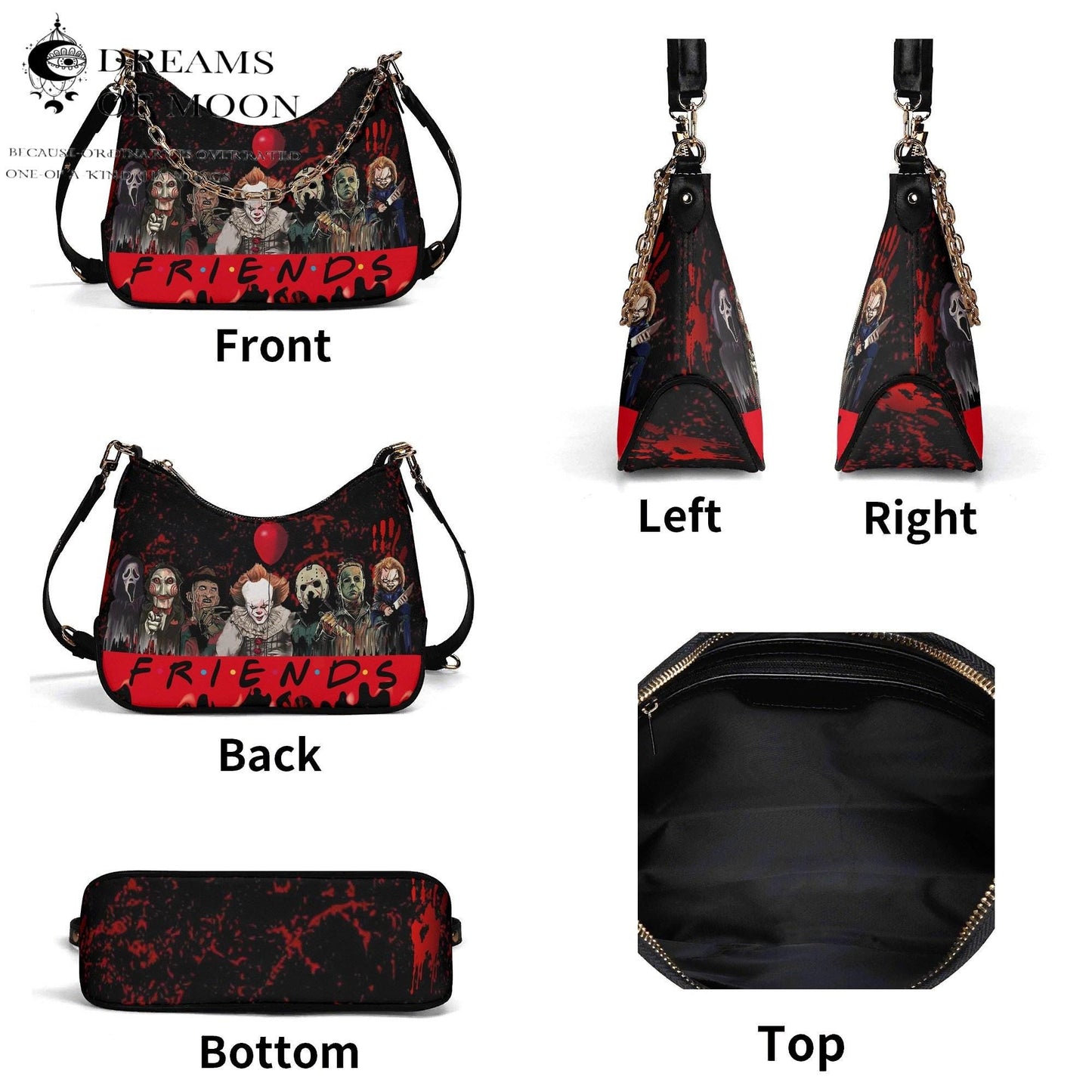 Psycho Friends Crossbody