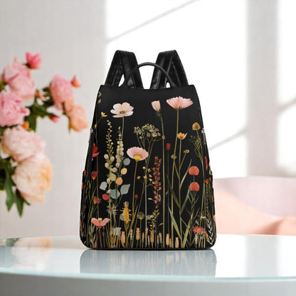 Midnight Bloom Travel Daypack