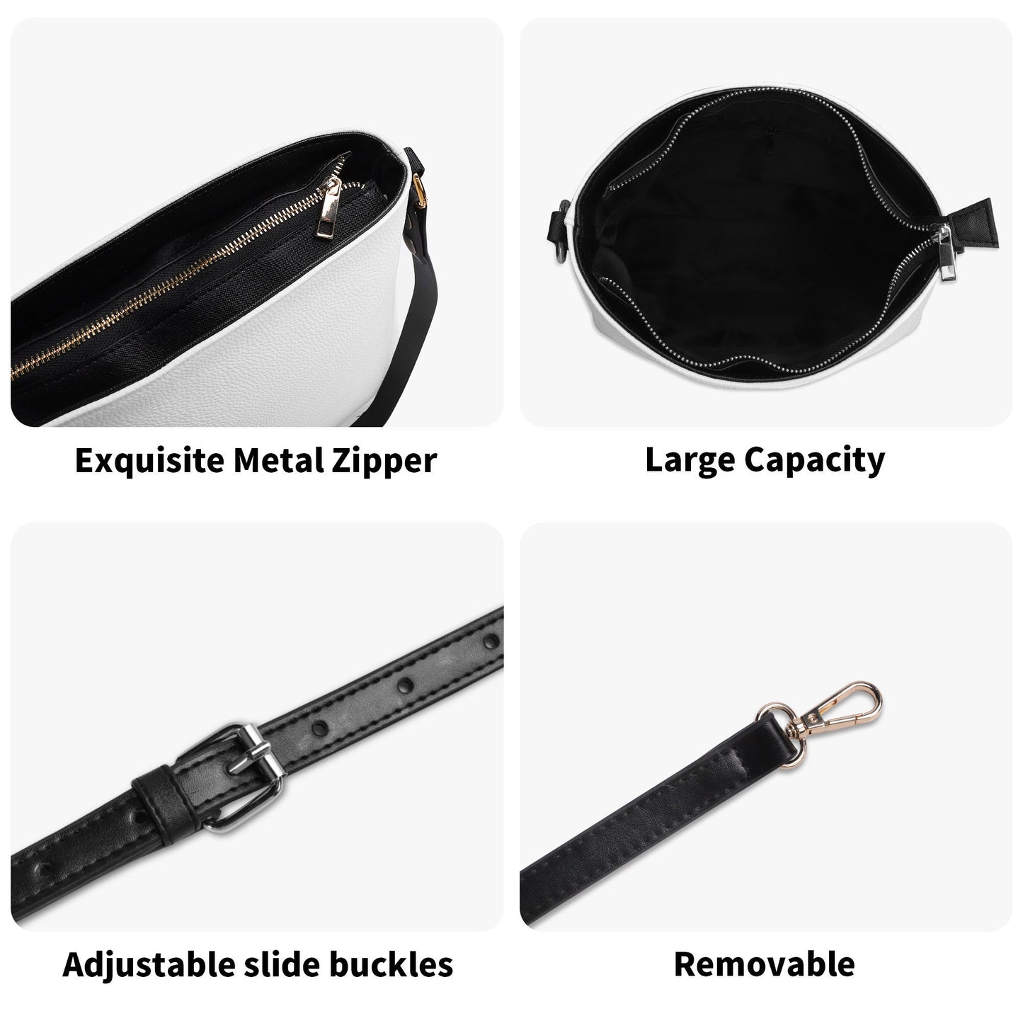 Moon Garden:  Celestial Bucket Shoulder Bag
