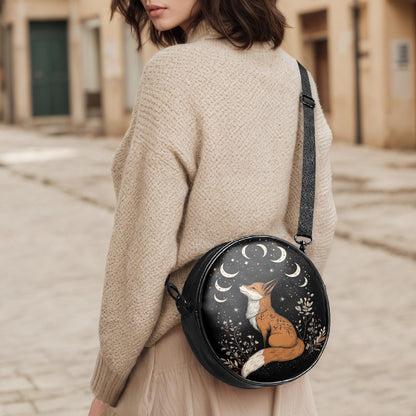 Moonsong Fox Round Crossbody Bag