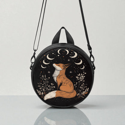 Moonsong Fox Round Crossbody Bag