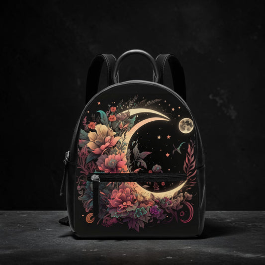Moon Garden Mini Pack | Vegan leather backpack