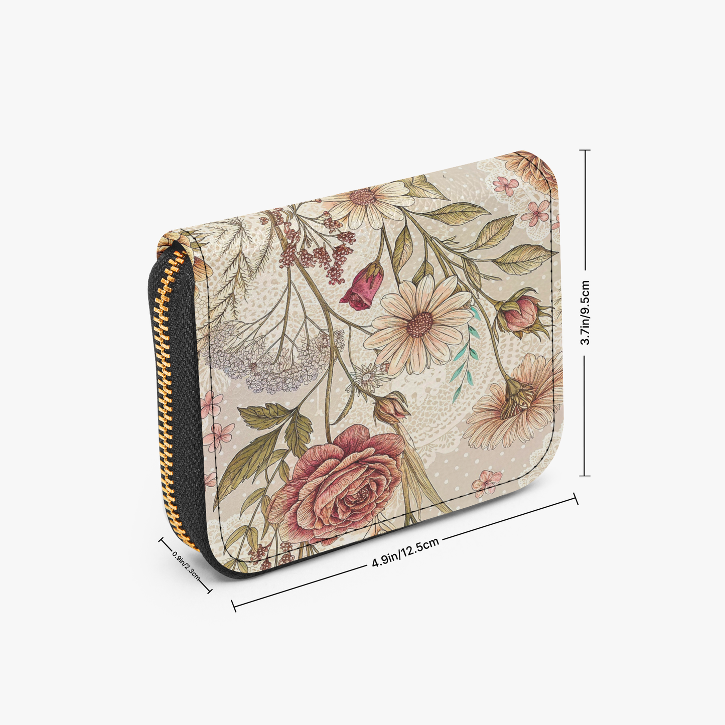 Rosewood Garden Mini Boston Handbag