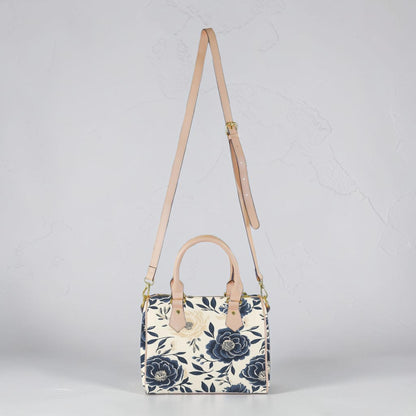 Sapphire Bloom Matching Handbag & Wallet Set