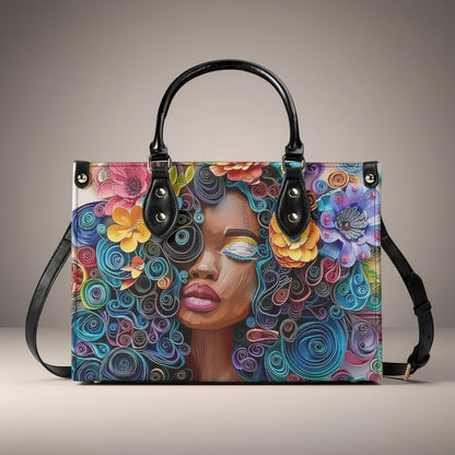 Afro-Centric Floral Handbag